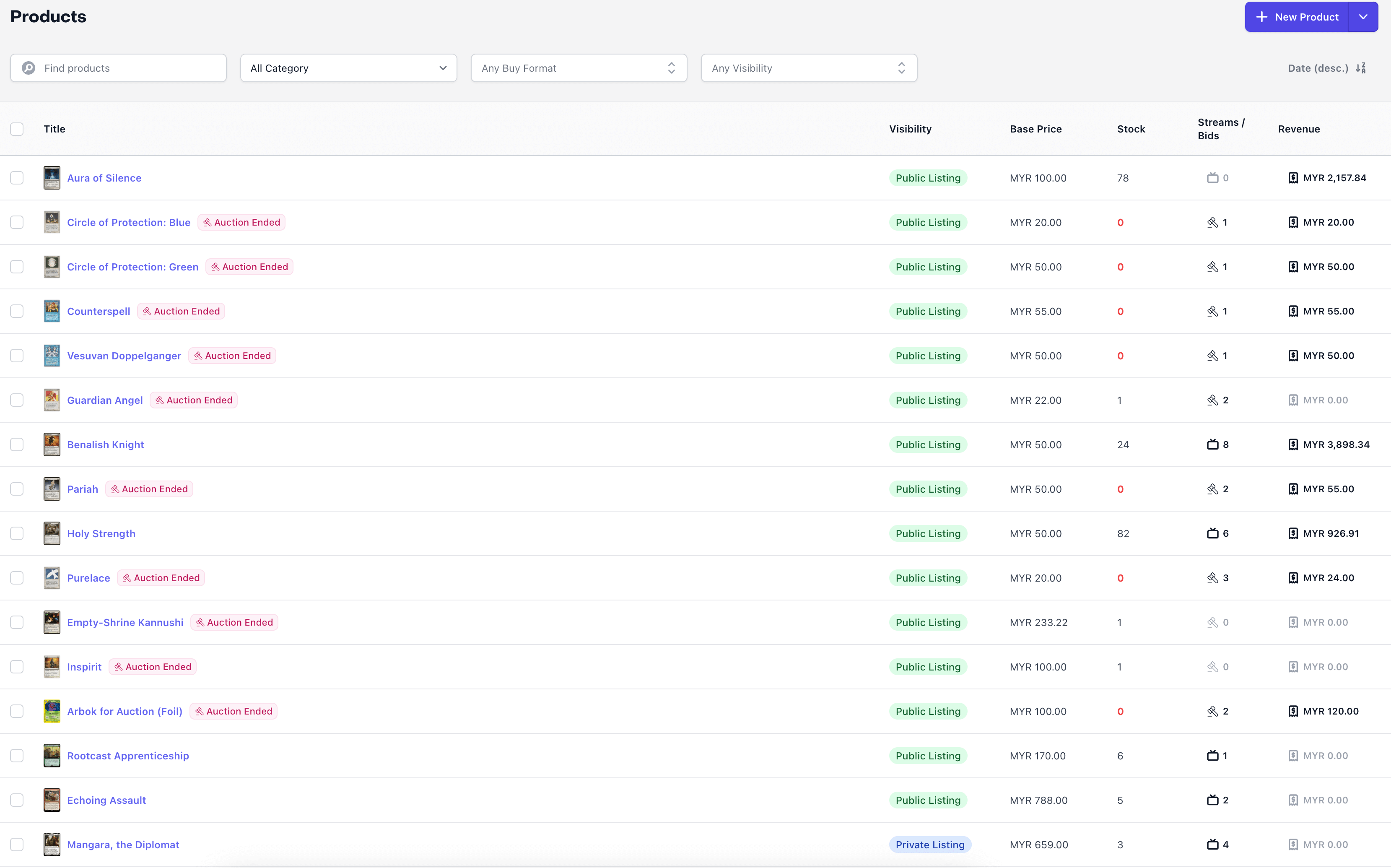 Sell your collectibles on Collektr